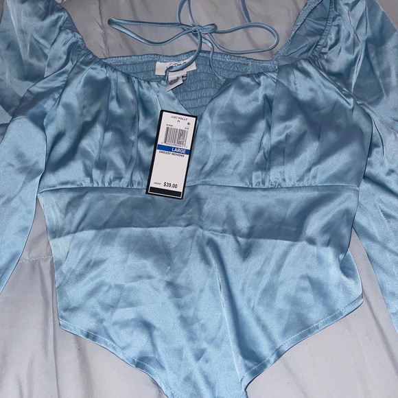 Brand new satin top - Picture 3 of 3